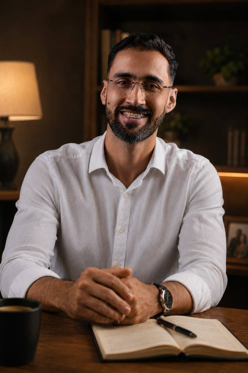 Marcelo Carvalho, Psicólogo Clínico, CRP 13/11904, na seção Sobre Mim